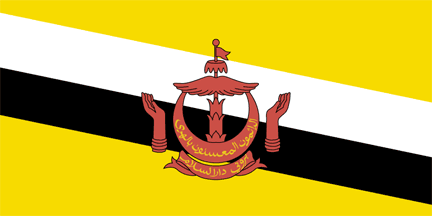 flag-ब्रुनेई