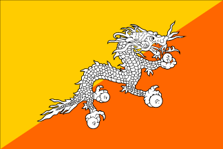 flag-ブータン王国