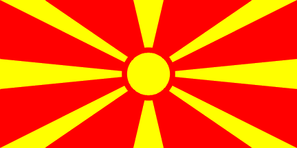 flag-Macedonia, Antigua República Yugoslava